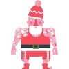 Junior's Design By Humans Tattoo Santa By kevingarrison T-Shirt - 2 of 3