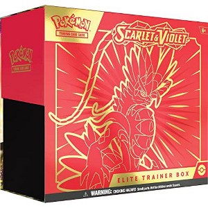 Pokemon TCG: Scarlet and Violet Elite Trainer Box - Koraidon Red (1 Full Art Promo Card, 9 Boosters and Premium Accessories) - 1 of 4