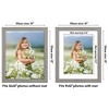 Americanflat 12x15 Picture Frame with Shatter-Resistant Glass - Use as 9x12 Frame with Mat or 12x15 Frame without Mat - Hudson Collection - Grey Wood - 2 of 4