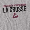 Men's University of Wisconsin La Crosse Official Stacked T-Shirt Stacked - 2 of 4