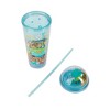 Silver Buffalo Scooby-Doo Mystery Machine Gang 24-Ounce Carnival Cup With Lid and Straw - 3 of 4