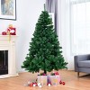 Tangkula 6ft PVC Artificial Christmas Tree 1346 Hinged Tips w/ Solid Metal Leg - 3 of 4