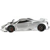 2020 Pagani Imola Matt Silver with Black Top with DISPLAY CASE Limited Edition to 220 pieces model car 1/18 Model Car by BBR - 4 of 4