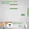 Walensee Metal Table Arch Stand, Adjustable 28"-43.5"H x 19"-95"L, for Weddings, Parties & Holiday Decorations - 2 of 4