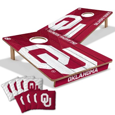 NCAA Oklahoma Sooners 2'x3' Wood Toss Game Set