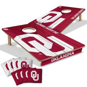 NCAA Oklahoma Sooners 2'x3' Wood Toss Game Set - 1 of 4