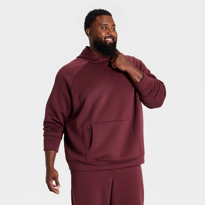 新品 TMT PULL OVER SWEAT（INDIGO）サックス Lサイズ Men's Big Waffle Pullover Hooded Sweatshirt - All In Motion