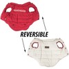 Touchdog (R) Waggin Swag Ultra-Plush Insulated and Reversible Dog Coat - 3 of 4