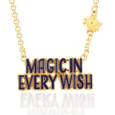 Disney Wish Fashion Cosmic Star Pendant - 16+3'' Chain