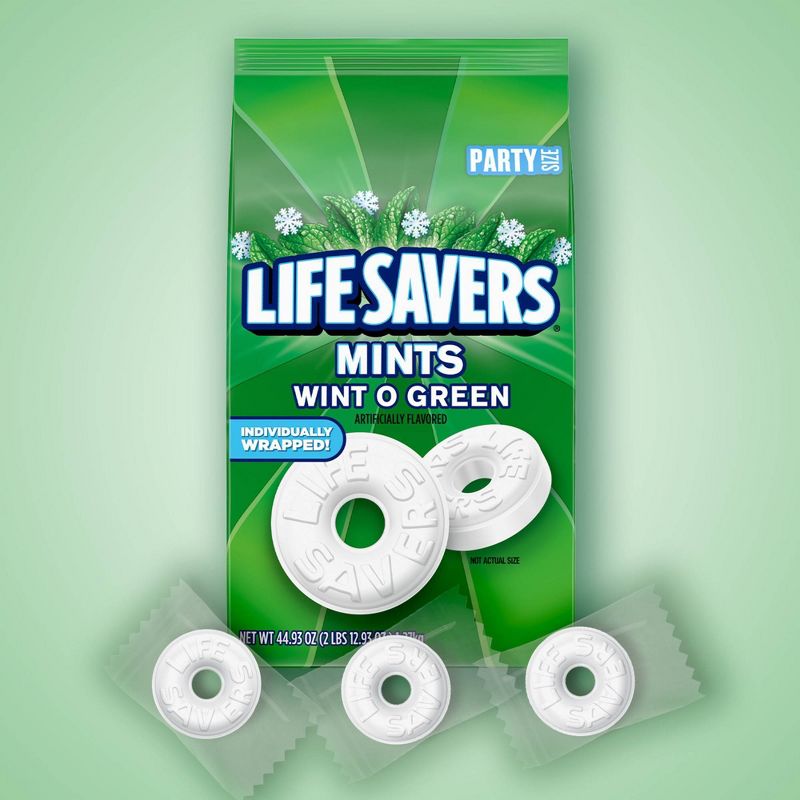 Life Savers Wint O Green Mint Candies - 44.93oz, 3 of 11