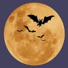 Women's Design By Humans Halloween - Moon By MonkeyStore Racerback Tank Top - 2 of 3