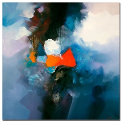 Trademark Fine Art -Zavaleta 'Abstract V' Canvas Art