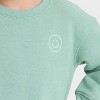 Toddler Boys' Fleece Crew Sweatshirt - Cat & Jack™ - 2 of 4