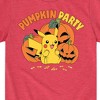Boys' - Pokémon - Pikachu Halloween Pumpkin Party Short Sleeve Graphic T-Shirt - 2 of 4