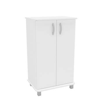 Michigan 2 Door Storage Cabinet White - Polifurniture