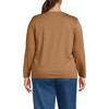 Lands' End Women's Relaxed Supima Cotton Long Sleeve Crew Neck T-Shirt - 2 of 4