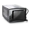 Galanz 0.7 cu ft 700W Countertop Microwave Oven in Black with One Touch Express Cooking - 2 of 4