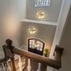 LLHZSY 24-Lights Modern Glam Globe Dandelion Crystal Chandelier - 3-Globes - Gold - 2 of 4