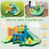 Infans Inflatable Water Slide, 9 in 1 Giant Water Bounce House Park w/Dual Slides, Soccer Gate, Deep Splash Pool, with 680W Blower - 3 of 4