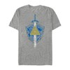 Seven Times Six The Legend of Zelda T-Shirt Men's Triforce Graphic Short Sleeve Tee - 3 of 4