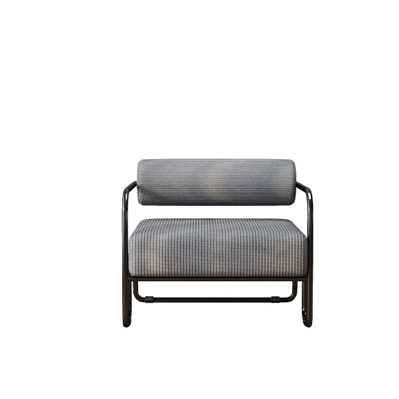 Simple Design Accent Chair, Lazy Individual Chair with Extra thick seat cushion - Maison Boucle, 5 of 7