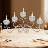 YIYIBYUS Crystal Candle Holder, 5 Arms Crystal Candle Holders, Candle Holder - 2 of 4
