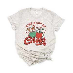 Simply Sage Market Women's Retro Cup Of Cheer  Short Sleeve Graphic Tee - 1 of 2