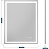 BesMirror Anti-Fog, Waterproof, Shatterproof and Front Lit LED Bathroom Mirror with 3 Color Lights - 2 of 4