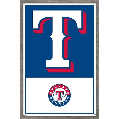 Trends International Mlb Texas Rangers - Corey Seager 23 Framed Wall Poster  Prints Barnwood Framed Version 14.725 X 22.375 : Target