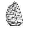 PAGED Indoor Outdoor Swing Chair with Foldable Design and Chains,Egg Chair for Patio,Porch,Garden - 4 of 4