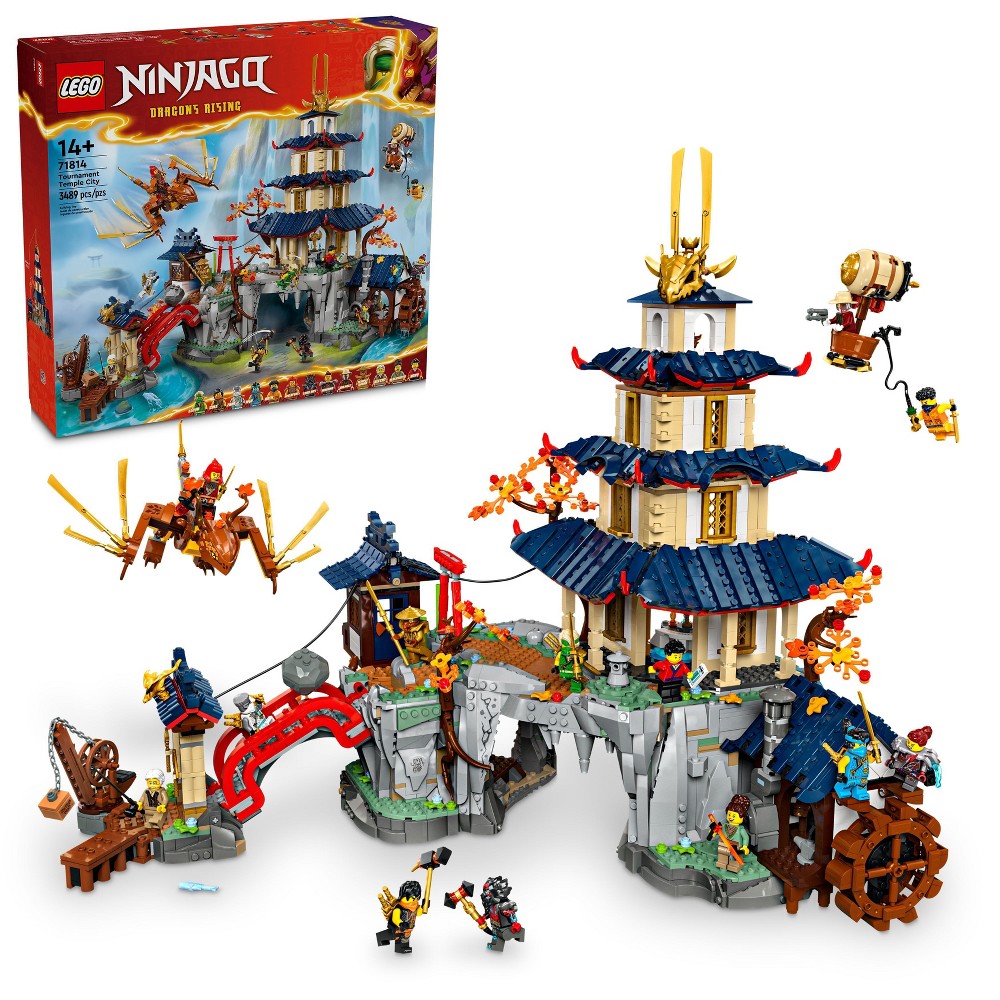 LEGO NINJAGO Tournament Temple City Kids Toy 71814