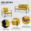 AndMakers 2-Piece Linen Blend Living Room Set - 4 of 4