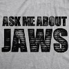 Youth Ask Me About Jaws Cool Movie Flip Shirt for Kids - Crazy Dog Youth T Shirt - 3 of 4