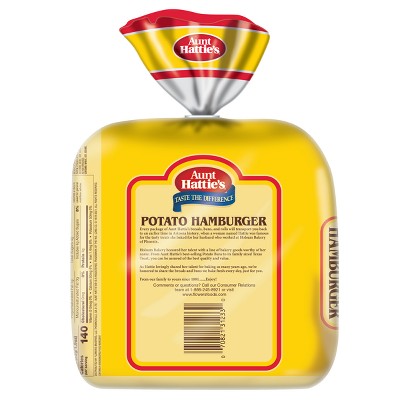 Aunt Hattie's Potato Ham Buns - 15oz/8ct