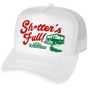 Christmas Vacation It'S Full Foam Trucker Cap White - 1 of 4
