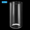 Unique Bargains High Borosilicate Glass Wear Resistant Clear Cylinder Vase - 3 of 4