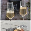 ChicFurnit Drinkware Tritan Plastic Champagne Flutes Unbreakable Design for Celebrations, Clear, 2"*2"*9.75" - 3 of 4