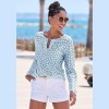 Women's Polka Dot Keyhole Top - LASCANA - 2 of 4