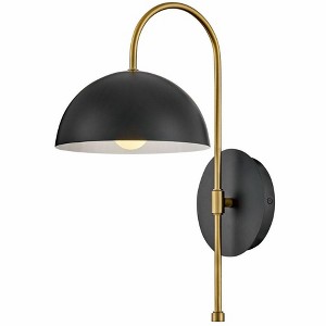 Lark Lou 1 - Light Sconce in  Black - 1 of 4