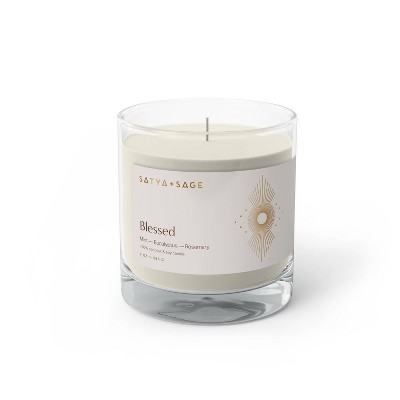 9oz Blessed Candle - Satya + Sage : Target