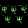 Northlight LED Palm Tree Patio Light Set - Green - 4' Clear Wire - 10ct - 3 of 4