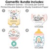 Big Dot of Happiness Hello Rainbow - 4 Boho Baby Shower Games - 10 Cards Each - Gamerific Bundle - 3 of 4