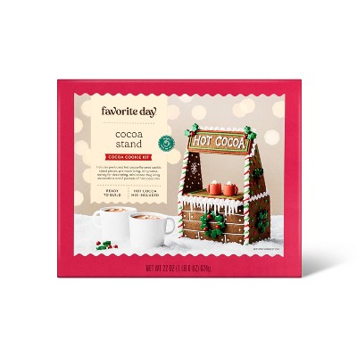 Hot Chocolate Stand Chocolate Cookie Kit with Icing and Cocoa Mix - Favorite Day™