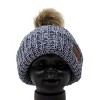 Arctic Gear Infant Acrylic Ribbed Cuff Winter Hat with Pom - 2 of 3