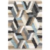 Unique Loom Chindi Cotton Collection Area Rug - Arya - 2 of 4