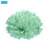 Unique Bargains Decorative Reusable Party Wedding Tissue Pom Poms Flowers 10 Pcs - 3 of 4