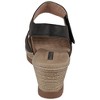 GC Shoes Jorda Embellished Velcro Comfort Slingback Wedge Sandals - 3 of 4