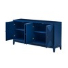 NicBex Buffet Cabinet with Storage Wooden Cabinet Sideboard Cabinet with Embossed Curved Doors for Living Room - 2 of 4