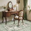Area Rugs for Living Room Botanical Cottagecore Rug Floral Leaf Pattern Accent Rug Soft Vintage Low Pile Non-Slip Rug - 3 of 4