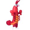 Joyfy Adults Halloween Inflatable Costumes Suit, Lobster Blow-up Full Body Costumes Featured Huge Pliers for Cosplay Party (65-71inches） - 3 of 4